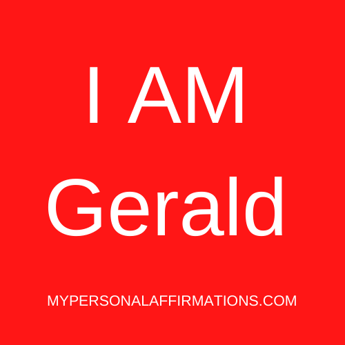 I AM Gerald