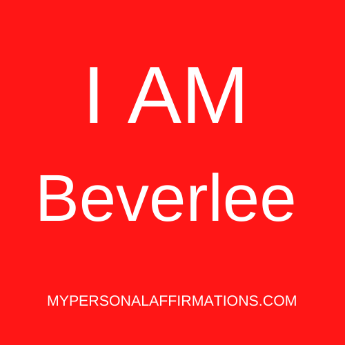 I AM Beverlee