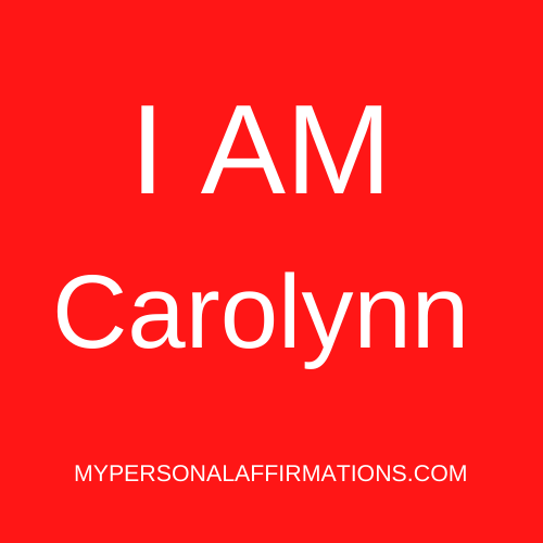 I AM Carolynn