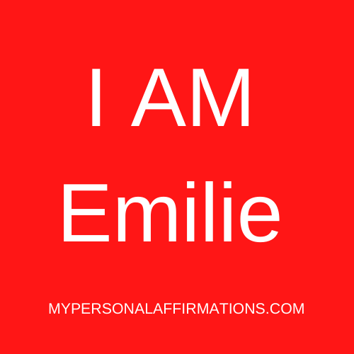 I AM Emilie