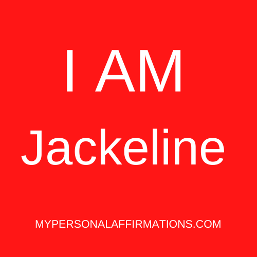 I AM Jackeline