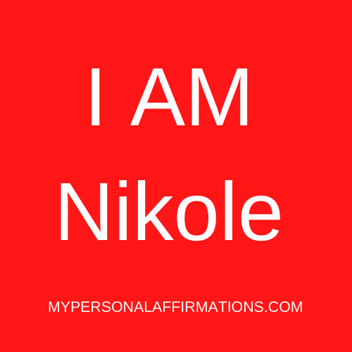 I AM Nikole