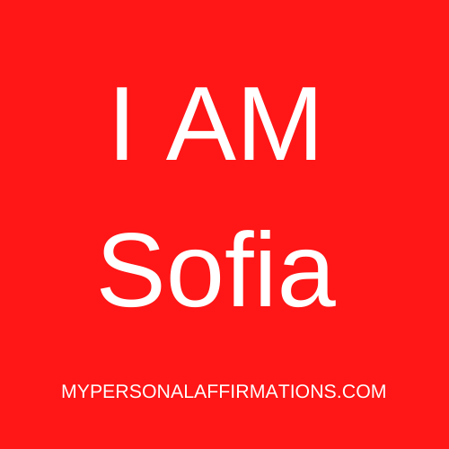 I AM Sofia