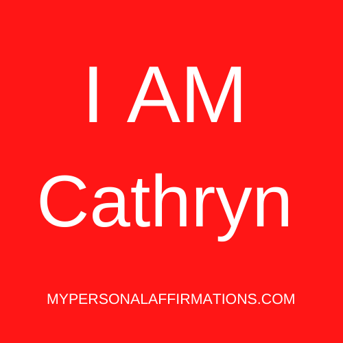 I AM Cathryn