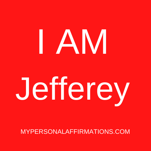 I AM Jefferey