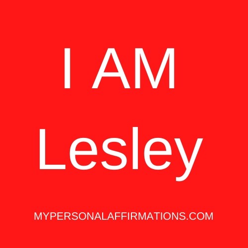 I AM Lesley